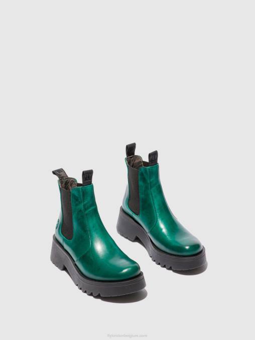vloerkleed klavergroen Fly London vrouwen chelsea enkellaarzen medi789 V2B0224