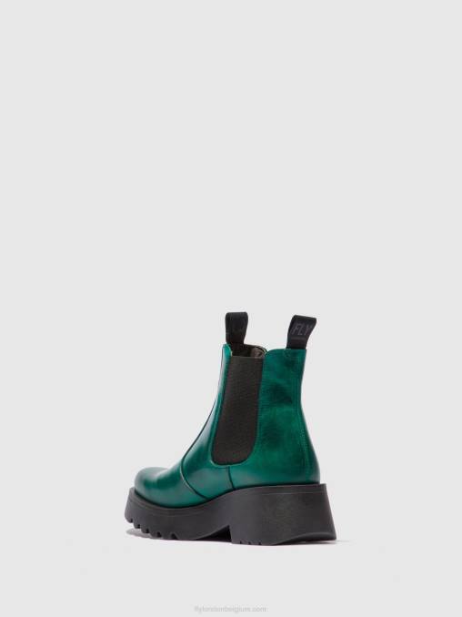 vloerkleed klavergroen Fly London vrouwen chelsea enkellaarzen medi789 V2B0224