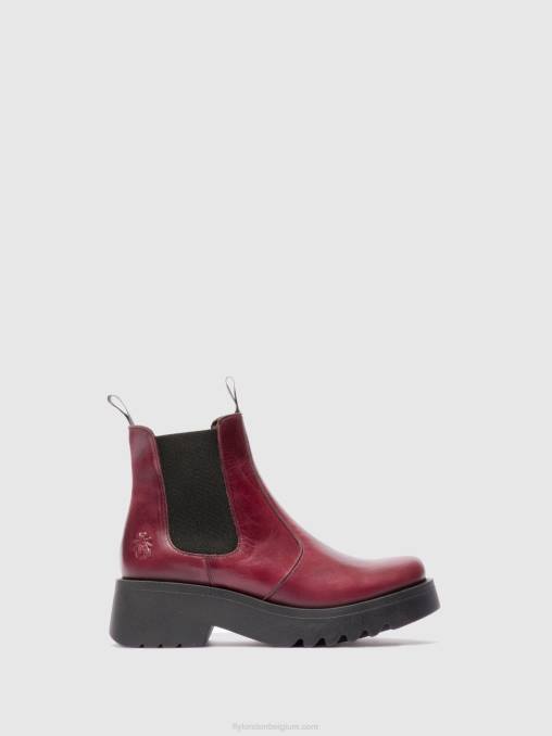 vloerkleed paars Fly London vrouwen chelsea enkellaarzen medi789 V2B0223