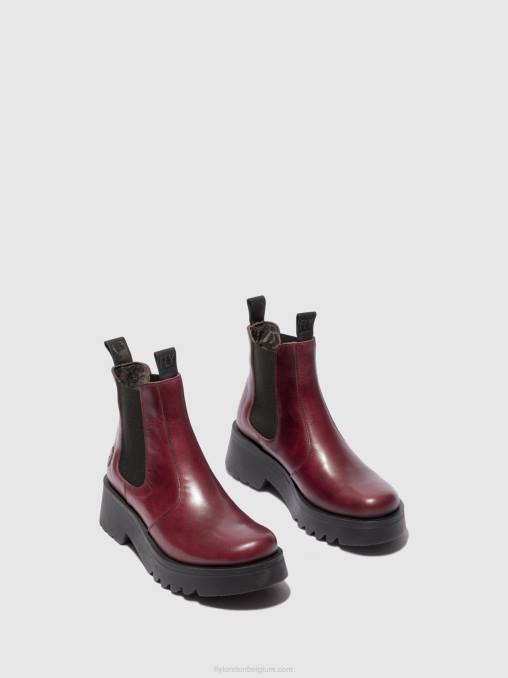 vloerkleed paars Fly London vrouwen chelsea enkellaarzen medi789 V2B0223
