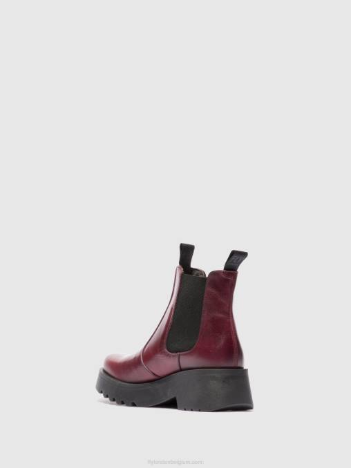 vloerkleed paars Fly London vrouwen chelsea enkellaarzen medi789 V2B0223
