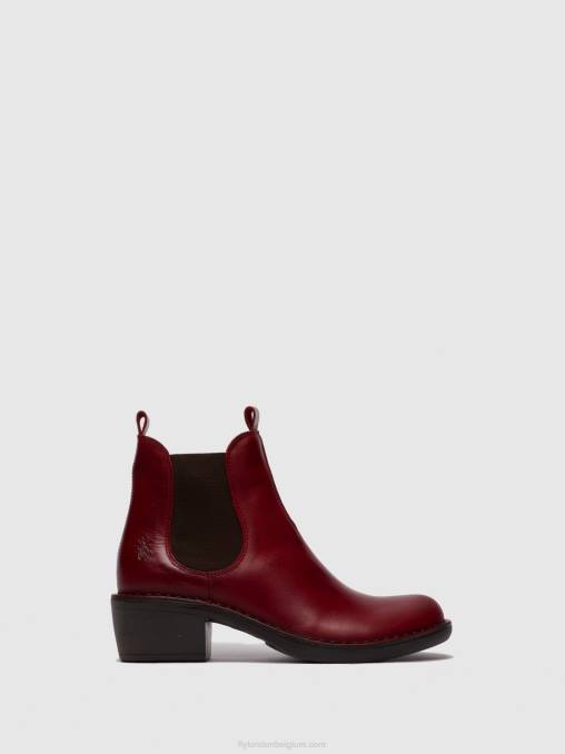 vloerkleed rood Fly London vrouwen chelsea enkellaarzen meme030 V2B0256