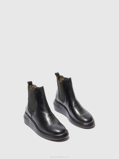 vloerkleed zwart Fly London vrouwen chelsea enkellaarzen bety502 V2B0232