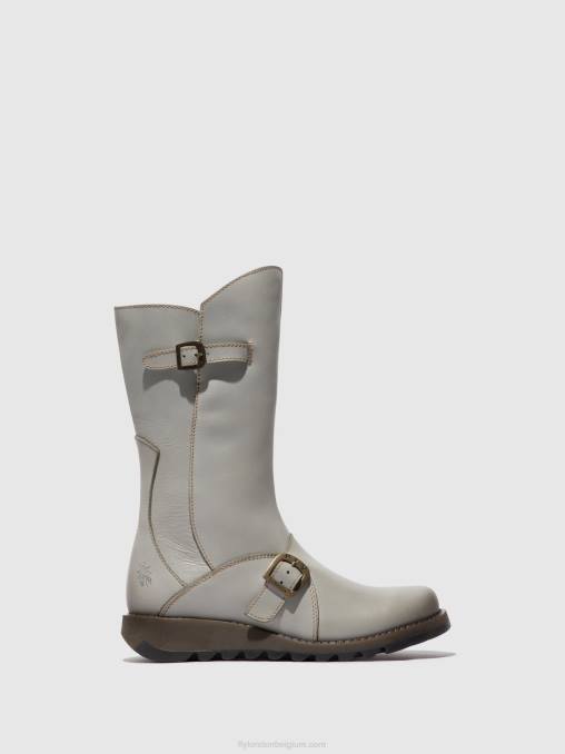 wolk Fly London vrouwen laarzen met gesp mes 2 V2B0309