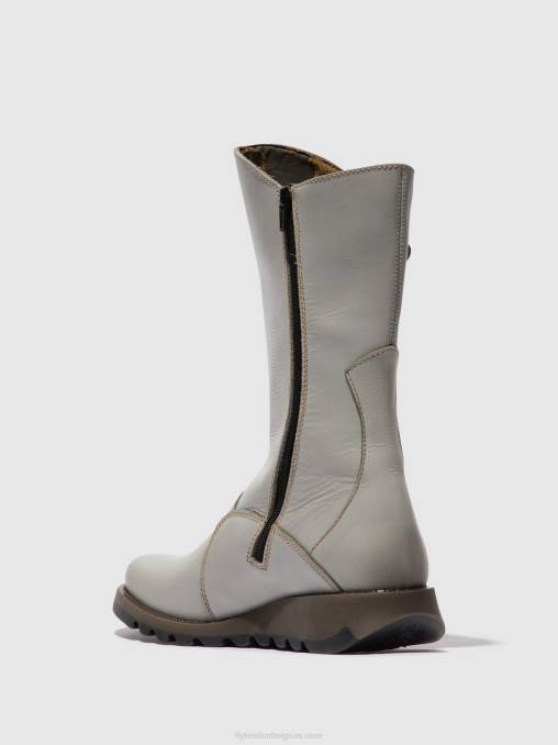 wolk Fly London vrouwen laarzen met gesp mes 2 V2B0309