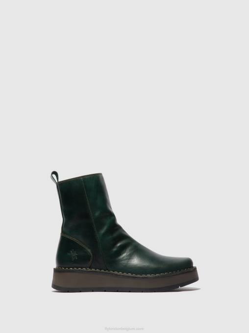 benzine Fly London vrouwen laarzen met ritssluiting reno053 V2B0292