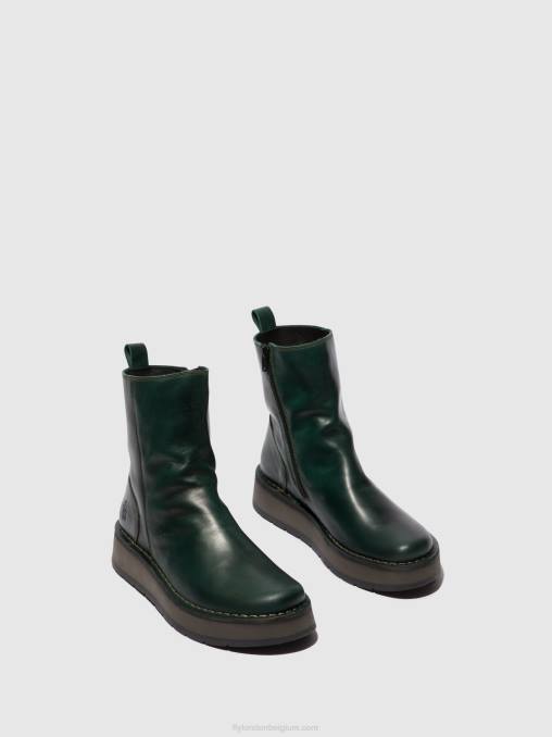 benzine Fly London vrouwen laarzen met ritssluiting reno053 V2B0292