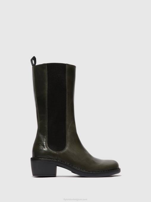 diesel Fly London vrouwen laarzen met ritssluiting mada081 V2B0308