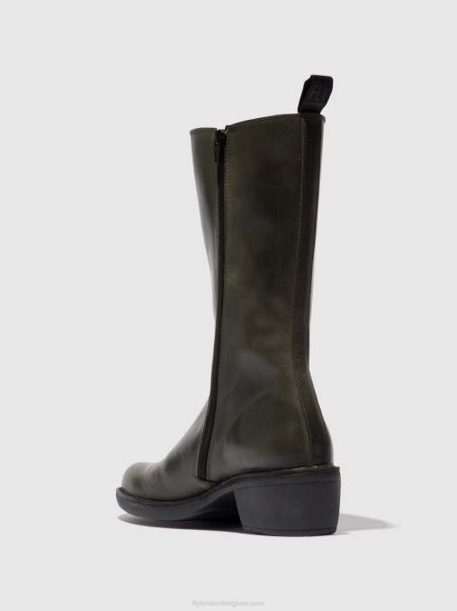 diesel Fly London vrouwen laarzen met ritssluiting mada081 V2B0308