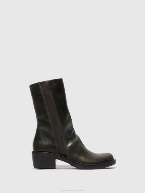 diesel/diesel Fly London vrouwen laarzen met ritssluiting mecy092 V2B0300