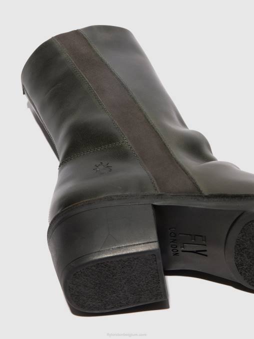 diesel/diesel Fly London vrouwen laarzen met ritssluiting mecy092 V2B0300