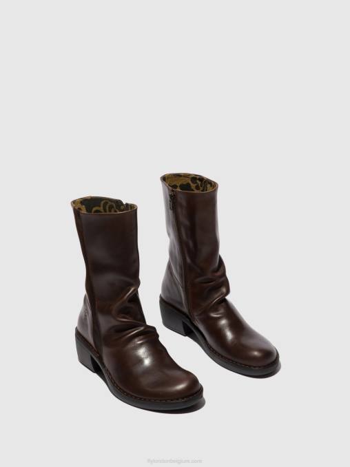 dk.bruin/expresso Fly London vrouwen laarzen met ritssluiting mecy092 V2B0301