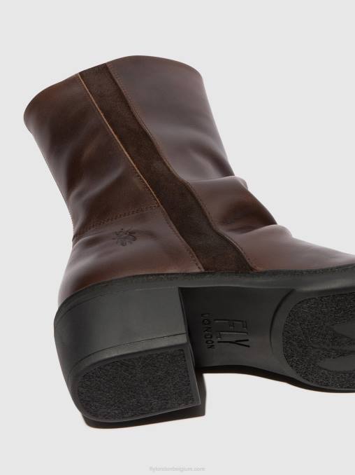 dk.bruin/expresso Fly London vrouwen laarzen met ritssluiting mecy092 V2B0301