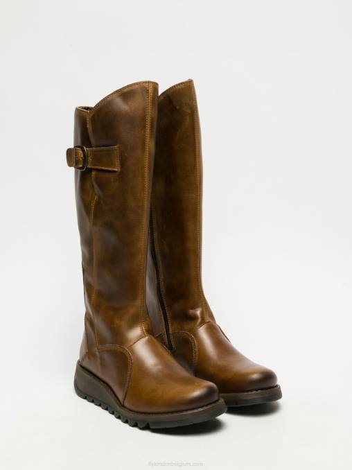 kameel Fly London vrouwen laarzen met ritssluiting mol 2 V2B0352
