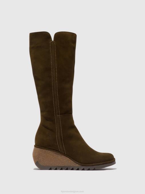 slib Fly London vrouwen laarzen met ritssluiting nary328 V2B0296