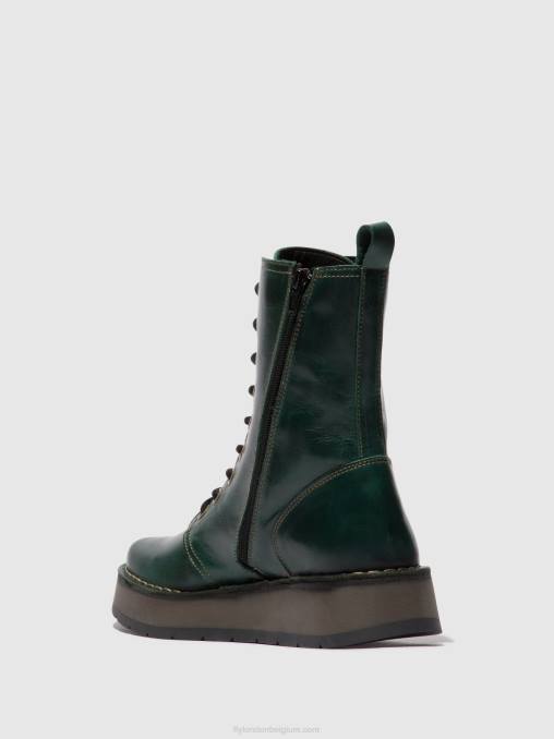 benzine Fly London vrouwen veterlaarzen rami043 V2B0290