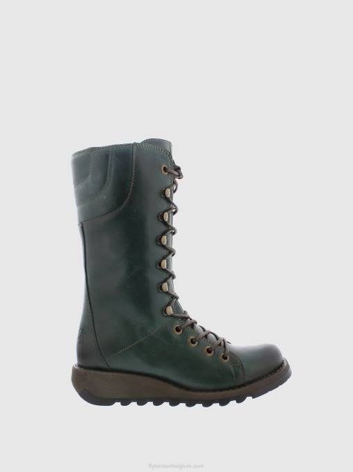 groente Fly London vrouwen veterlaarzen V2B0288