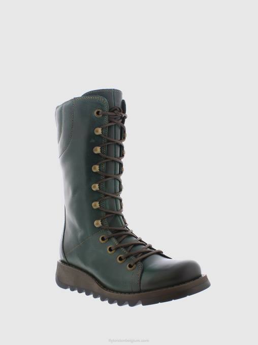 groente Fly London vrouwen veterlaarzen V2B0288