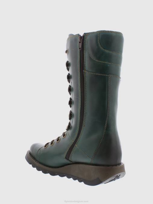 groente Fly London vrouwen veterlaarzen V2B0288