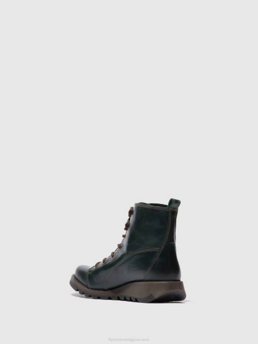 vloerkleed petrol Fly London vrouwen veterlaarzen sore813 V2B0327