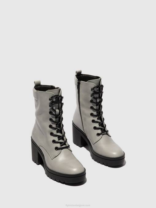 vloerkleed wolk Fly London vrouwen veterlaarzen tiel642 V2B0338