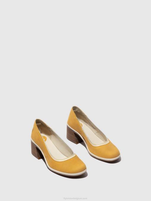 hommel/gebroken wit Fly London vrouwen klassieke pumps schoenen lade372 V2B0689
