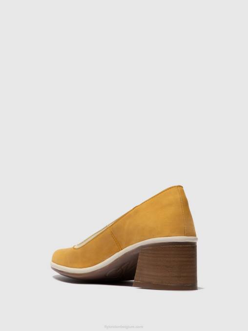 hommel/gebroken wit Fly London vrouwen klassieke pumps schoenen lade372 V2B0689