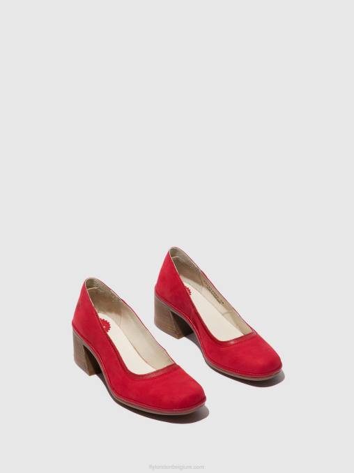 lippenstift rood Fly London vrouwen klassieke pumps schoenen lade372 V2B0690