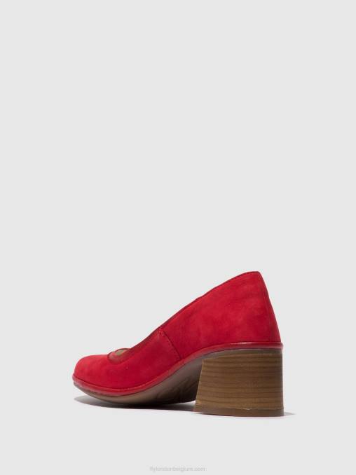 lippenstift rood Fly London vrouwen klassieke pumps schoenen lade372 V2B0690