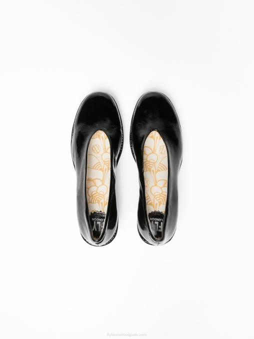 zwart Fly London vrouwen klassieke pumps schoenen yaz luxor V2B0697