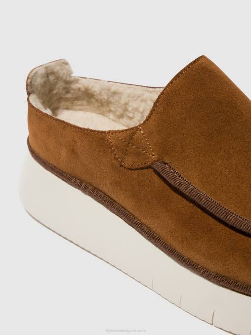 cognac Fly London vrouwen gesloten schoenen ceze361 V2B0694