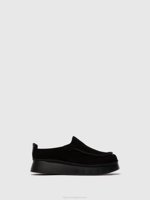 zwart Fly London vrouwen gesloten schoenen ceze361 V2B0693