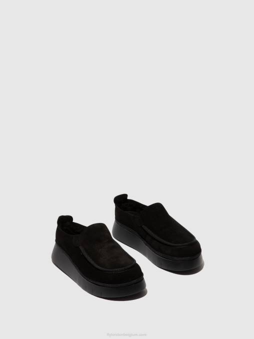 zwart Fly London vrouwen gesloten schoenen ceze361 V2B0693