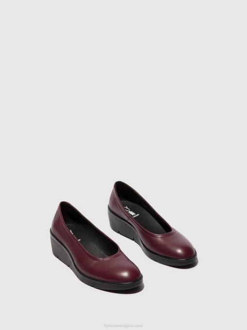 Bordeaux Fly London vrouwen instapschoenen numa570 V2B0670