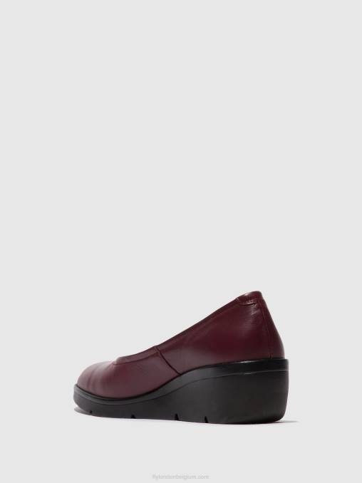 Bordeaux Fly London vrouwen instapschoenen numa570 V2B0670