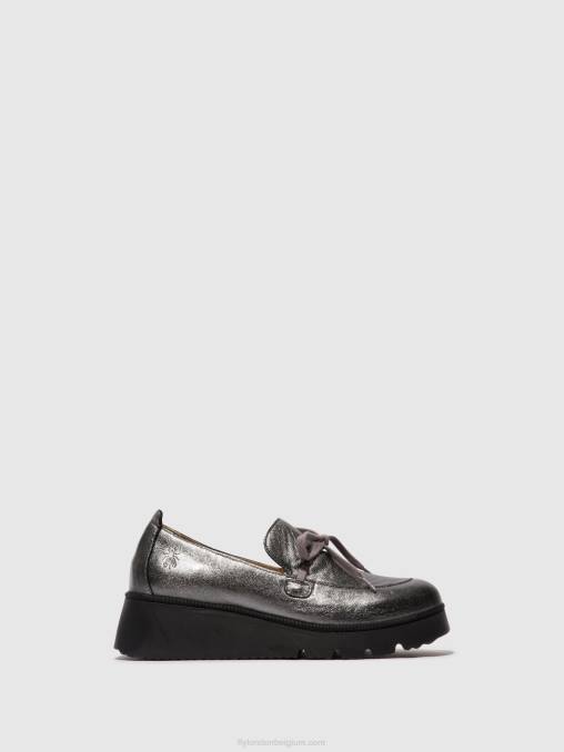 grafiet Fly London vrouwen instapschoenen popi436 V2B0636