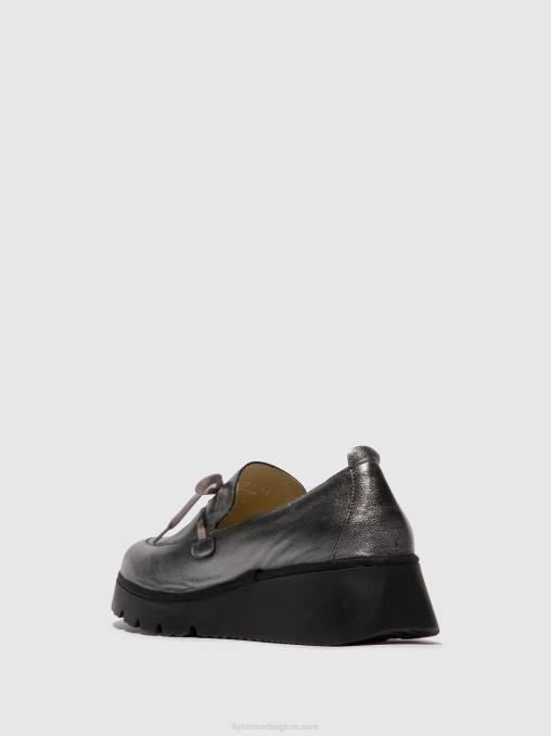 grafiet Fly London vrouwen instapschoenen popi436 V2B0636