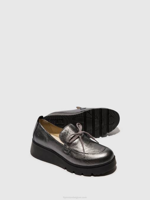 grafiet Fly London vrouwen instapschoenen popi436 V2B0636