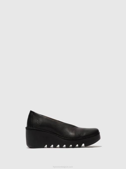 keramiek zwart Fly London vrouwen instapschoenen beso246 V2B0619
