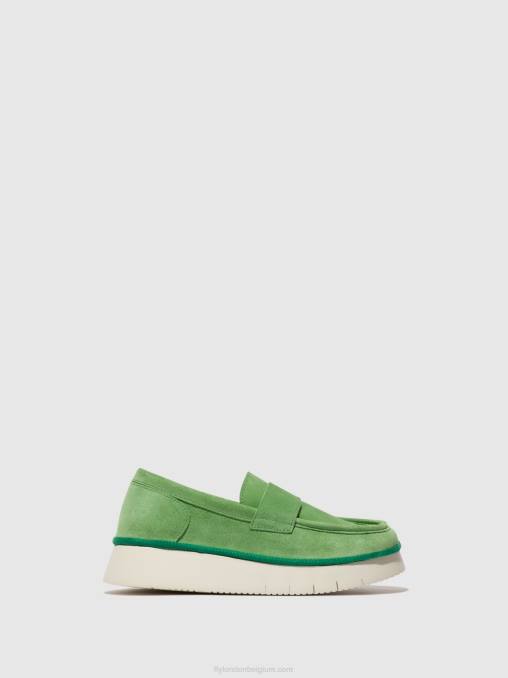limoen groen Fly London vrouwen instapschoenen coaf418 V2B0639