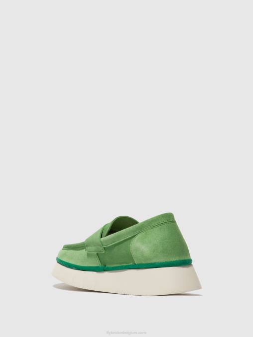 limoen groen Fly London vrouwen instapschoenen coaf418 V2B0639