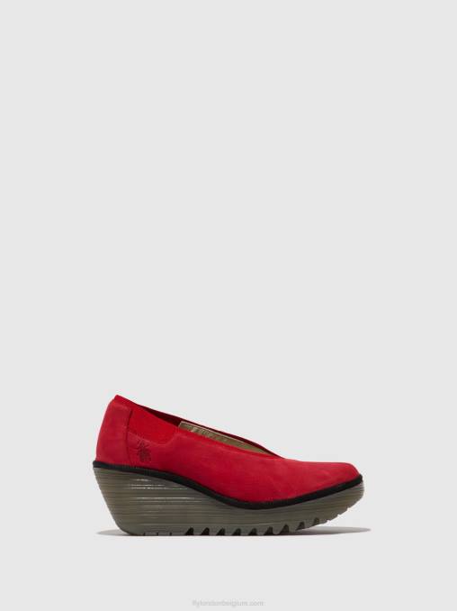 lippenstift rood Fly London vrouwen instapschoenen yoza438 V2B0625