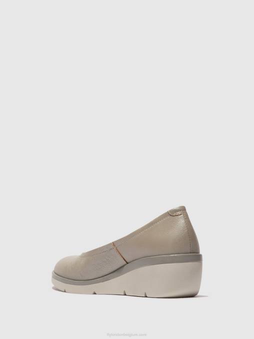 zilver Fly London vrouwen instapschoenen numa570 V2B0633