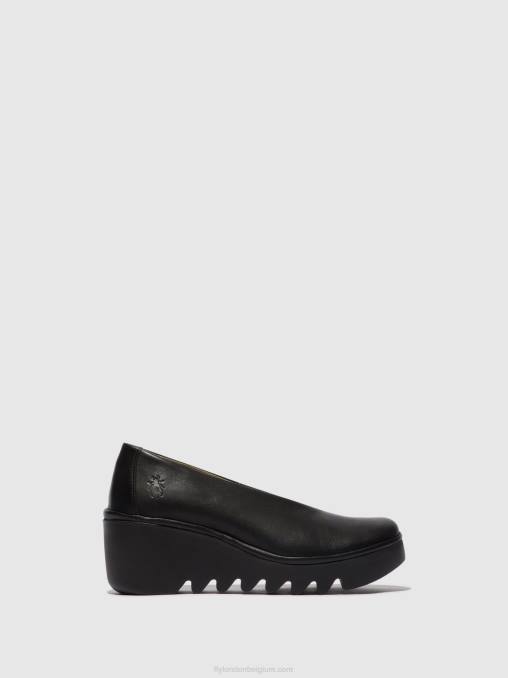 zwart Fly London vrouwen instapschoenen beso246 V2B0672
