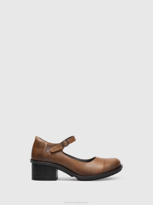 kameel Fly London vrouwen mary jane schoenen cody877 V2B0648