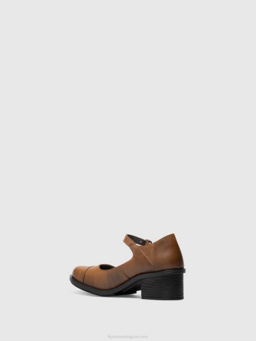 kameel Fly London vrouwen mary jane schoenen cody877 V2B0648