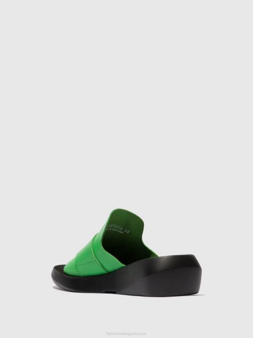 avocado Fly London vrouwen Muiltjes met gesp beyd925 V2B0377