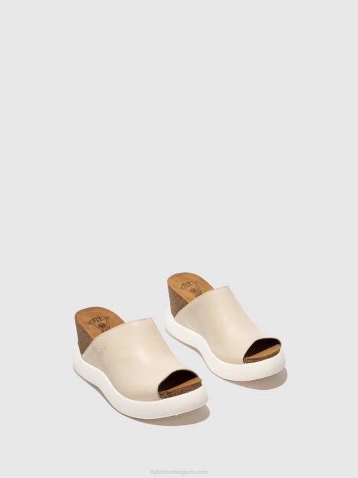 gebroken wit Fly London vrouwen instappers gino966 V2B0365