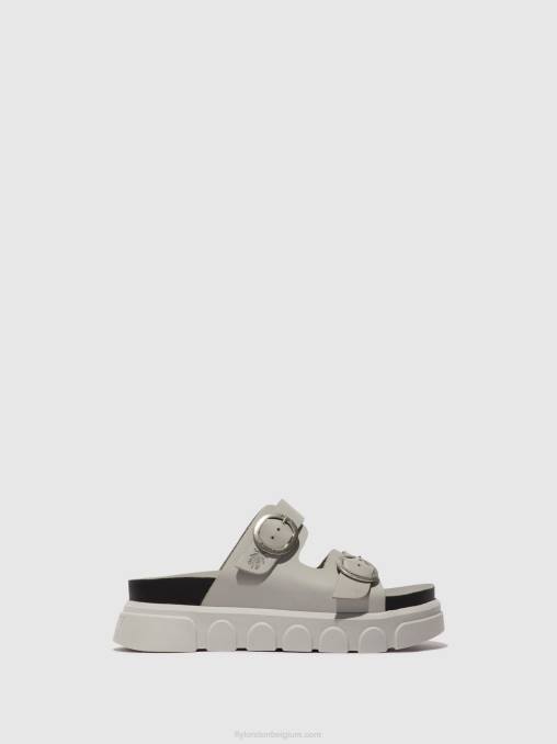 wolk Fly London vrouwen Muiltjes met gesp cide946 V2B0373