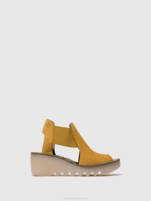 Honing Fly London vrouwen elastische sandalen biga412 V2B0481